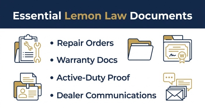 lemon law documents