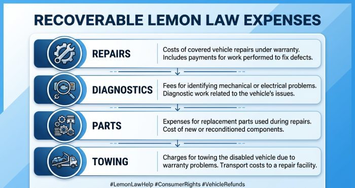 Lemon Law expenses