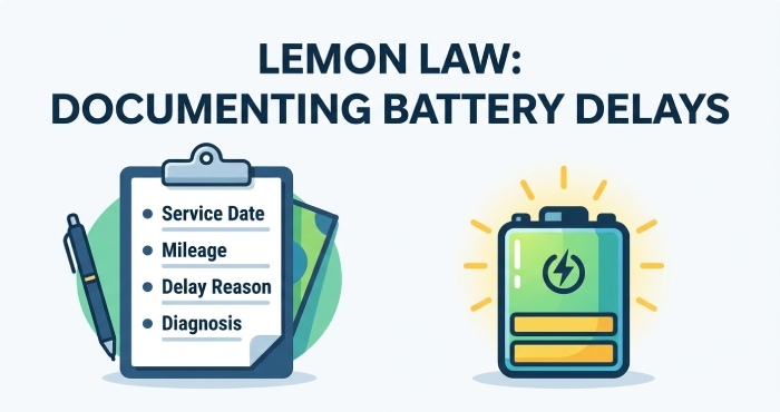 Battery delays