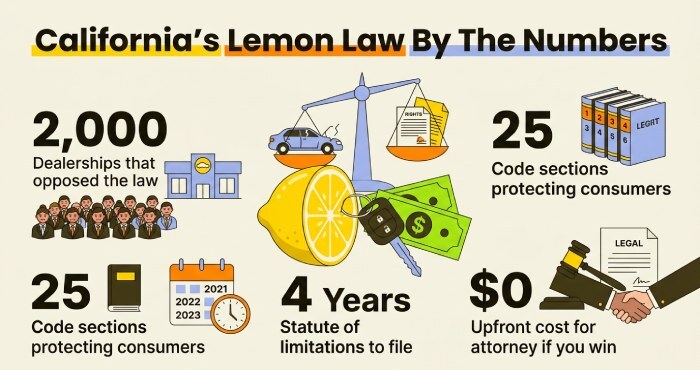 Lemon Law by the numbers
